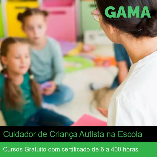 Cuidador de Criança Autista na Escola